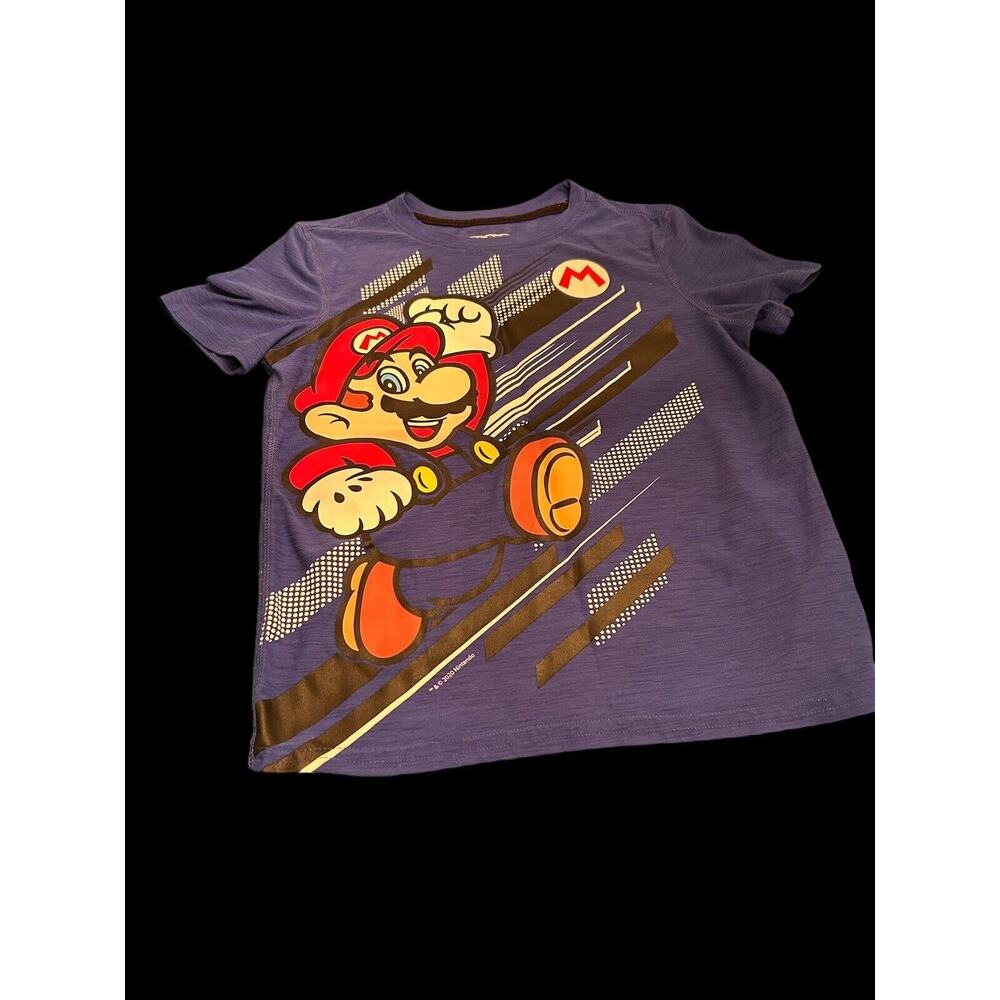 Super Mario Bros Nintendo T-shirt Boys M 8‎